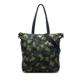 Prada Pre-owned Nylon prada-bags - Dames - Vintage Shopper - Groen - ONE Size - Nylon - Vintage