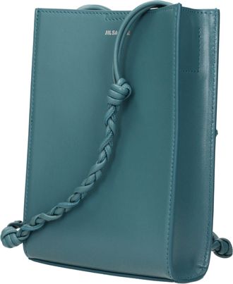 Jil Sander Leather Crossbody Bag - Green