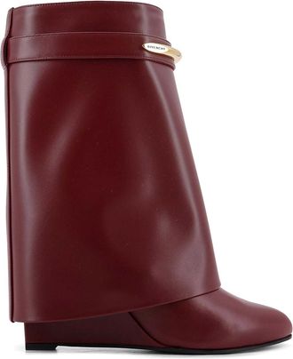 Givenchy Shark Leather Boots