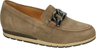 Gabor Schoenen, Dames, Grijs, 37 EU, Samtchevreau Mohair Loafer
