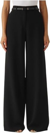 Max Mara Mujer, Pantalones, Negro, Talla: L