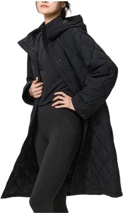 Uniqlo (WMNS) UNIQLO Pufftech Relaxed Long Coat Black 479209-09
