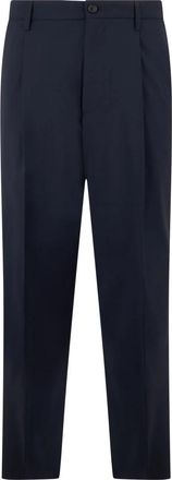 Department Five Up 051 Straight Pants - Heren - Chinos - Blauw - W31 - Wol - Broeken