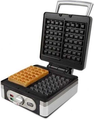 Domo Gaufrier Domo Do9047w 1400w 2 Gaufres Rectangulaires Plaques Deep-grid 2,6 Cm