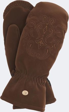 Goldbergh Dai embroidered mittens
