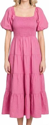 Staccato Marable Dress In Pink