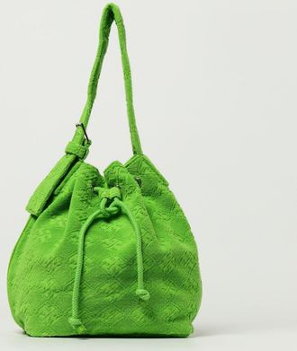 Tory Burch Borsa T Monogram Oversize Tory Burch in spugna di cotone