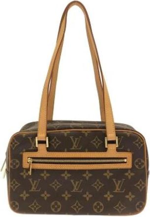 Louis Vuitton Pre-owned Vintage Monogram Shoulder Bag - Dames - Vintage Schoudertas - Bruin - ONE Size - Vintage
