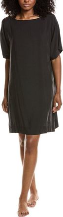 Natori Sleek Silk-Blend Sleep Shirt