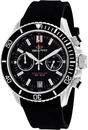 Seapro Thrash Black Dial Mens Watch SP0330