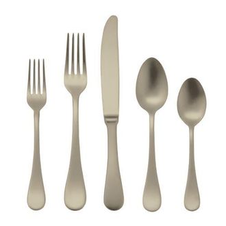 Mepra Brescia Flatware Set - 20 Pieces in Ice Champagne at Nordstrom