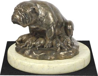 OEM Bulldog Ii - Estatuilla De Perro, Figura De Silueta De Perro, Trofeo Para Una Exposici&oacute;n De Perros De Art-dog