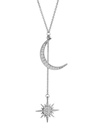 Liv Oliver 18K Plated Cz Necklace