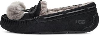 UGG (WMNS) UGG Dakota Bow Pom Black 1124030-BLK