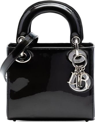 Dior Pre-owned Dior Mini Patent Lady Dior Ladies LSLFYGYWQMRX3Y2L