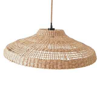 Wonderlamp Pantalla estilo natural para l&aacute;mpara de techo elaborado con algas &oslash;60