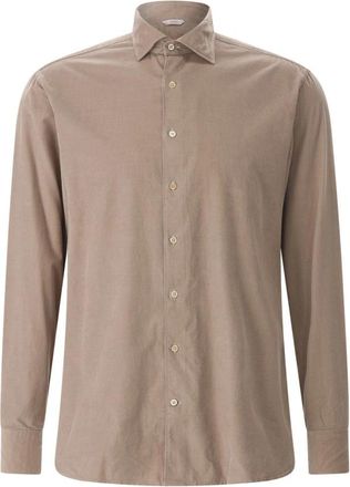 Stenstr&ouml;ms Corduroy Shirt - Heren - Casual Overhemden - Bruin - XL - Katoen - Overhemden