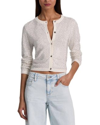 Alice & Olivia Alice + Olivia Carson Embellished Cardigan