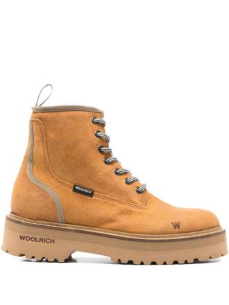 Woolrich Leather Lace Up Boots