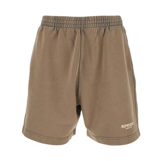 Represent Represent, Heren, Korte broeken, Bruin, Maat: XL Katoen