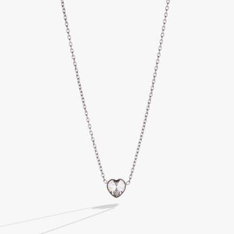Alex and Ani Heart Pendant Necklace in Silver at Nordstrom