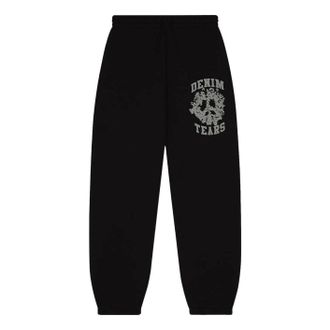 Denim Tears Denim University Sweatpants Black FW25TSA3832566