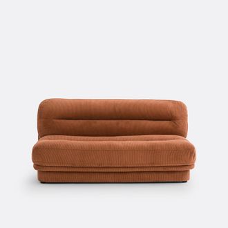 La Redoute Interieurs Modulaire zetel in fluweel, 2-zit, Jonas