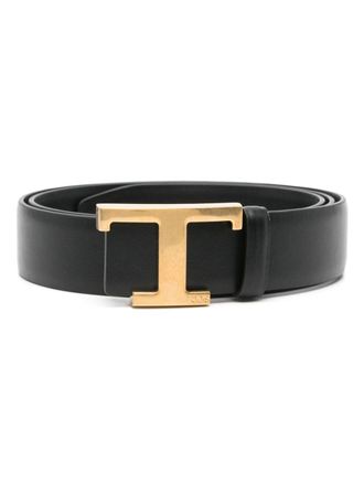 Tod's Cintura T Timeless reversibile - Nero