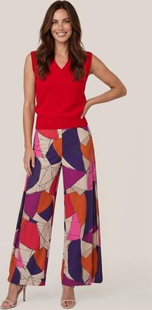 Mart Visser Aiden Print Broek Plum / Multi