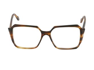 K&agrave;dor Tortoiseshell Lizzy Oversized Square Sunglasses