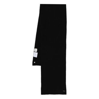 Arte Zwart Label Sjaal - Heren - Wintersjaals - Zwart - ONE Size - Accessoires