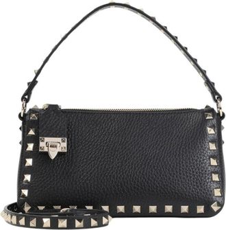 Valentino Garavani Black Rockstud Small Crossbody Bag