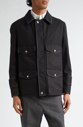 Thom Browne Utility Field Jacket in Black at Nordstrom, Size 1