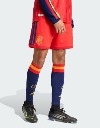 adidas Spain 26 Home Authentic - Pantaloncini rosso acceso