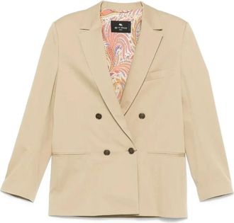 Etro Mujer, Chaquetas, Beige, Talla: M