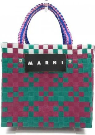 Marni Pre-owned Tote Bags, female, Multicolor, Size: ONE SIZE Pre-owned Fabric Tote Bag