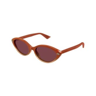 Gucci Gg2110S 003 Sunglasses - female - Gucci - Sunglasses - Orange - 54 MM - Accessories