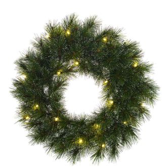 Black Box Trees Corona decorativa glendon verde h60xb10xl60cm