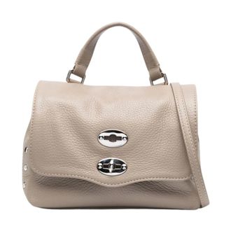Zanellato Handbags, female, Gray, Size: ONE SIZE Postina Daily Baby Bag