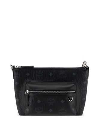 MCM Borsa a tracolla Aren piccola - Nero