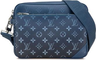 Louis Vuitton Borsa a tracolla Trio con monogramma sfumato 2021-2024 - Blu