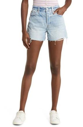 Pistola Denim Connor Relaxed Raw Hem Denim Cutoff Shorts in Oahu Vintage at Nordstrom Rack, Size 27