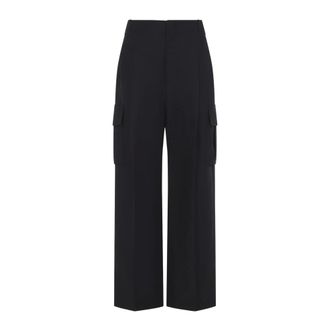 Carven Pantaloni Cargo - - Trousers - Donna - Nero - XS