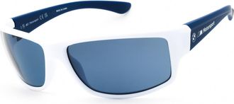 BMW BS0033 21M White/Blue Polarized