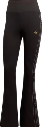 adidas (WMNS) adidas Ski Chic Flared Rib Leggings Asia Sizing Black IA3911