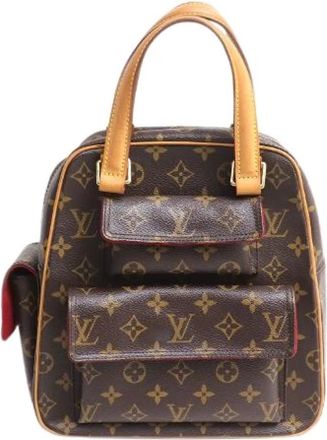 Louis Vuitton Pre-owned Excentri Cite Monogram Handtas - Dames - Vintage Handtas - Bruin - ONE Size - Vintage