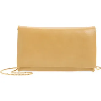 Mango Small Faux Leather Crossbody Bag in Ochre at Nordstrom