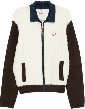 Casablanca Logo-patch Zip-up Jacket