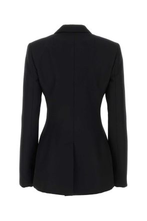 Philosophy di Lorenzo Serafini Grain De Poudre Blazer - Black