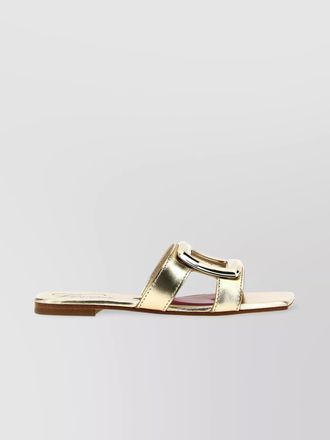 Roger Vivier leather mules